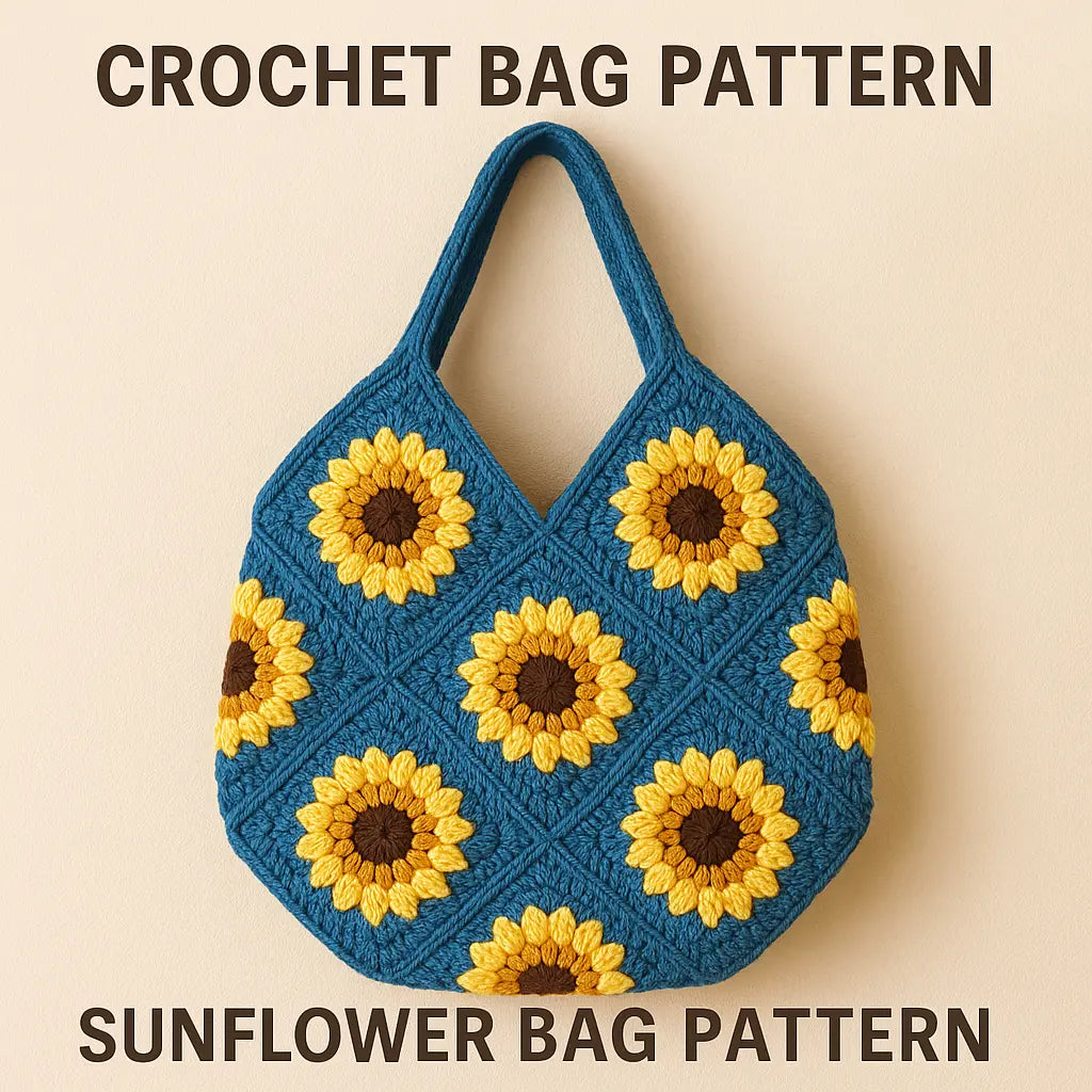Sunflower Crochet Bag Pattern The Crochet Nook