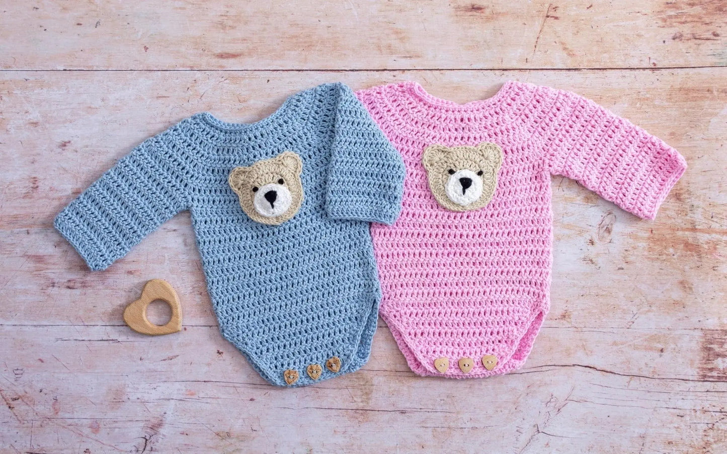 🧸✨ Crochet Baby Bear Set (5 Patterns + Videos) 👶🧶 The Crochet Nook