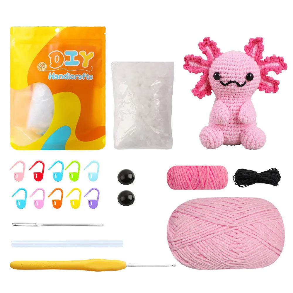 Doll crochet material kit Crochet Nook