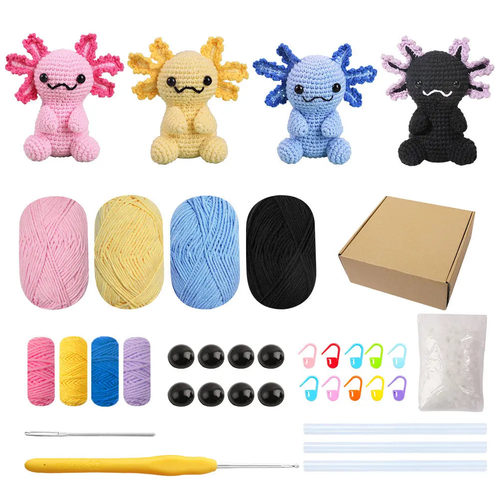 Doll crochet material kit Crochet Nook