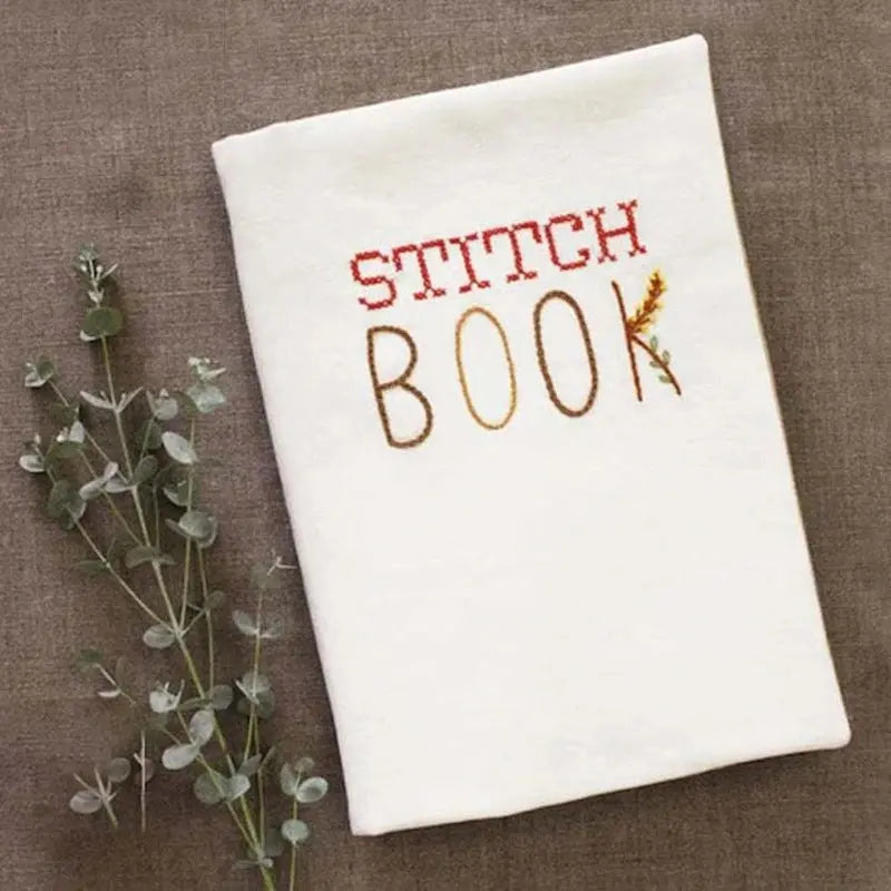 Embroidery Stitch Guide Book with Needlework Kit Crochet Nook