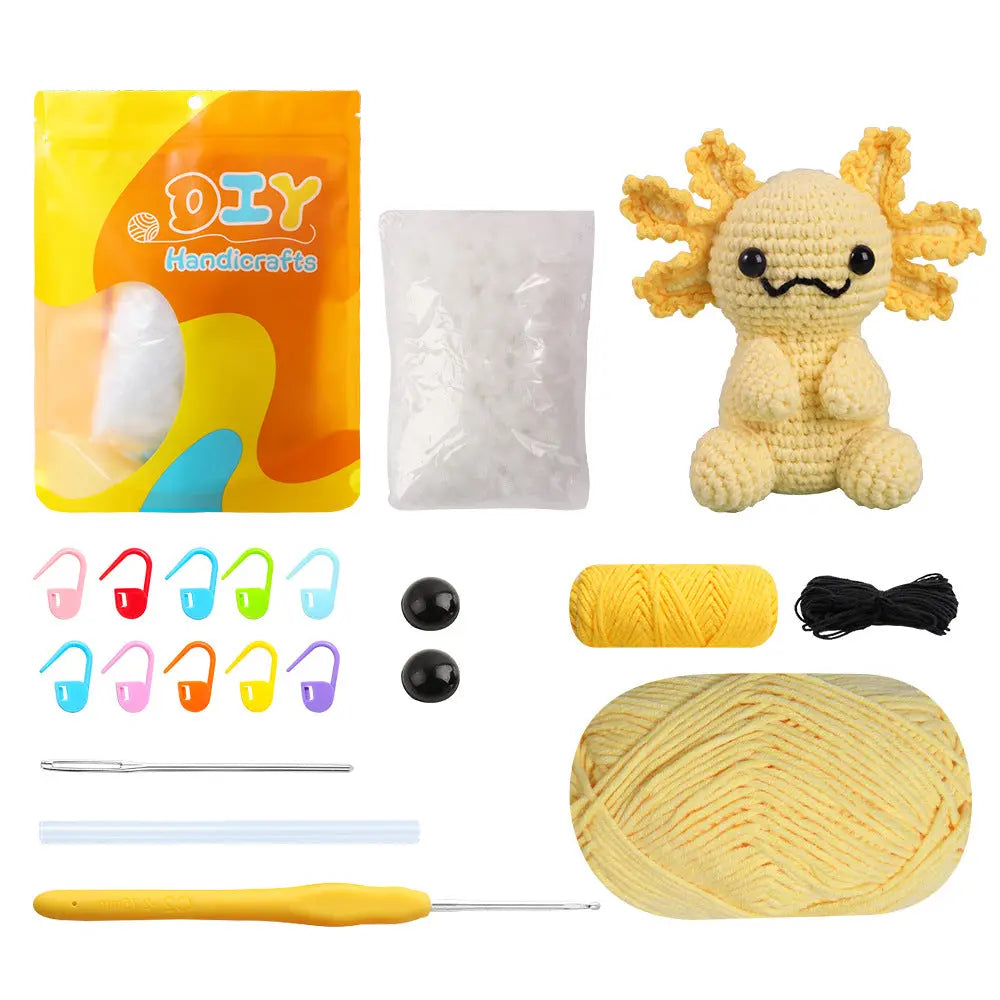 Doll crochet material kit Crochet Nook