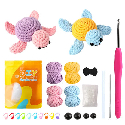 Doll crochet material kit Crochet Nook