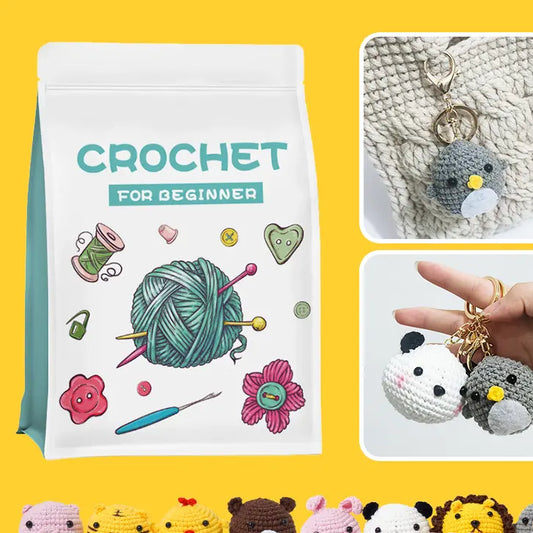 Crochet DIY Kit with English Video Tutorial Crochet Nook