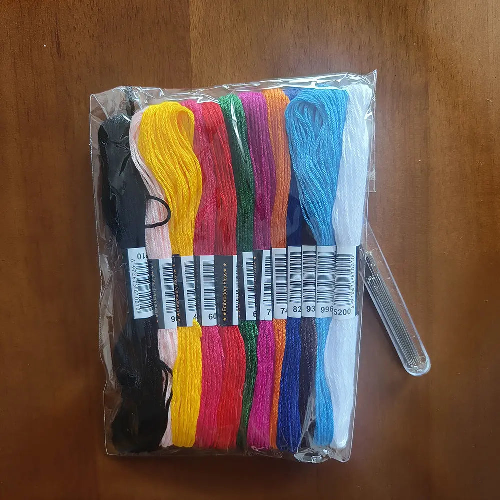 Embroidery Stitch Guide Book with Needlework Kit Crochet Nook