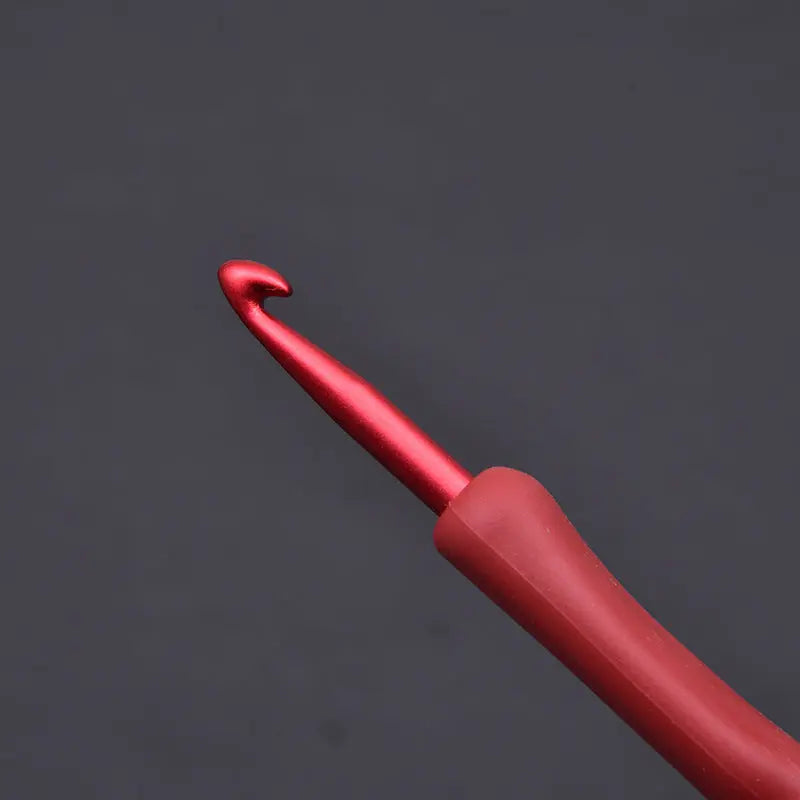 Red crochet DIY hand-weaving tool Crochet Nook
