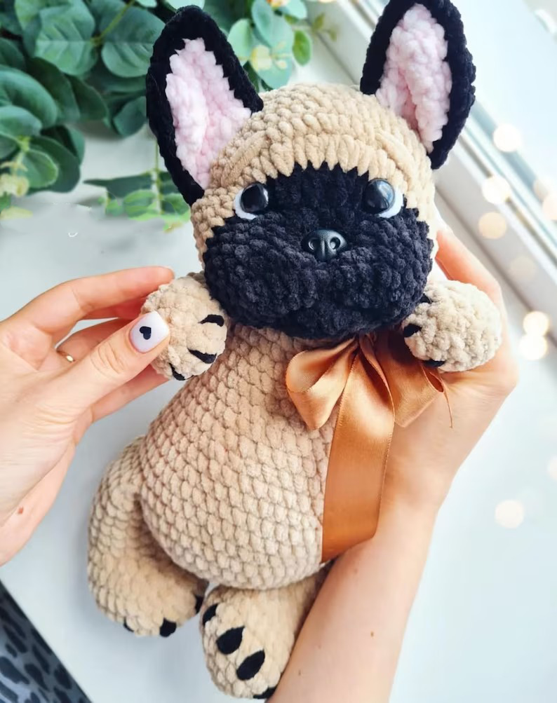 🐾 2-in-1 Bulldog & Pug Amigurumi Crochet Pattern 🧶
