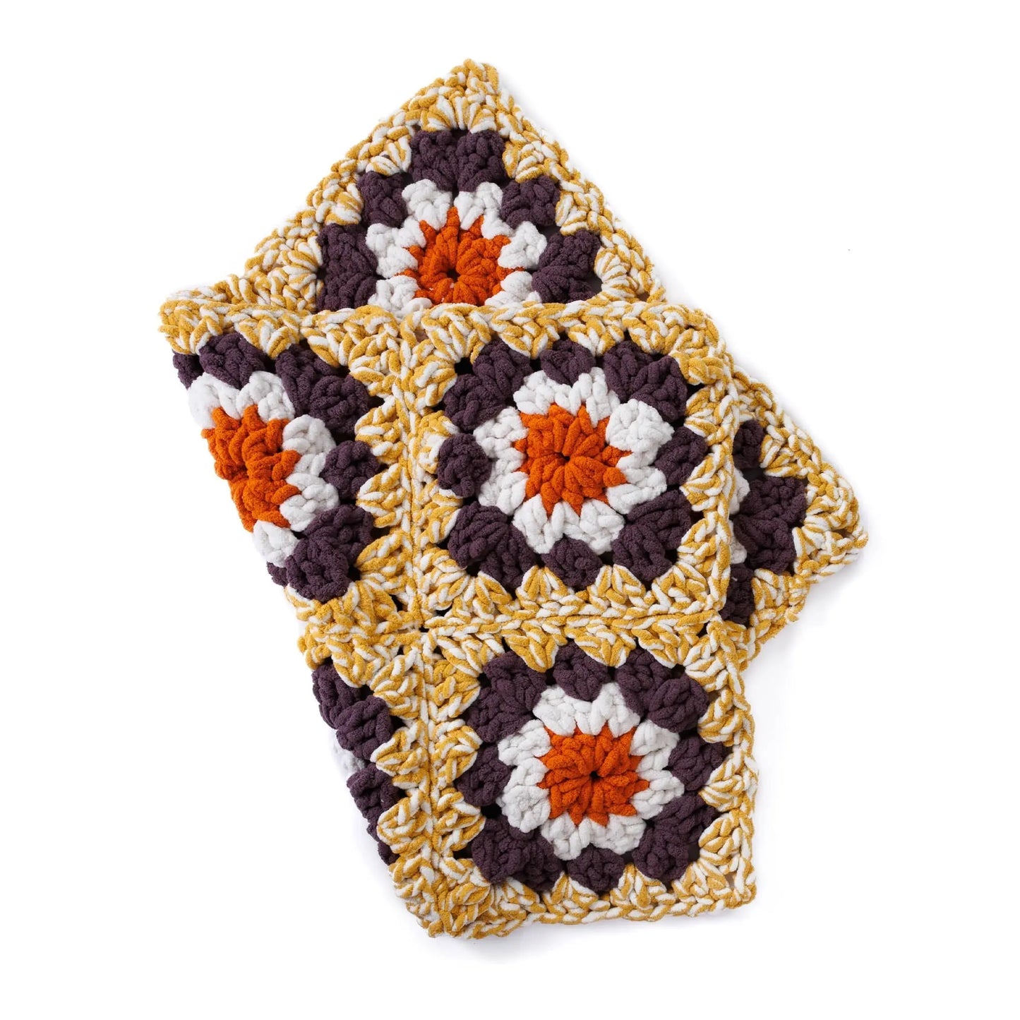 Bernat Gigantic-Granny Crochet Blanket or Rug Bernat