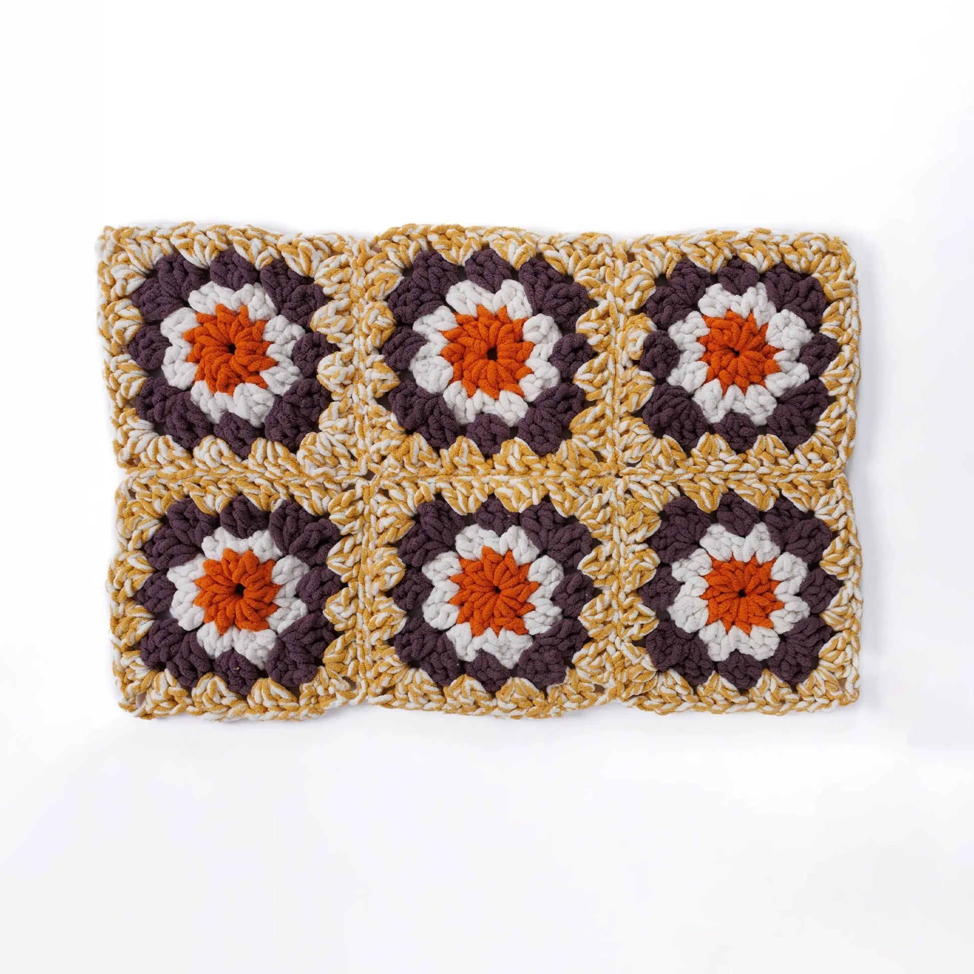 Bernat Gigantic-Granny Crochet Blanket or Rug Bernat