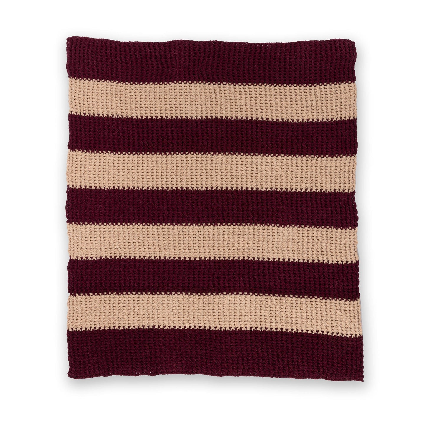 Bernat Deep Ridge Crochet Blanket