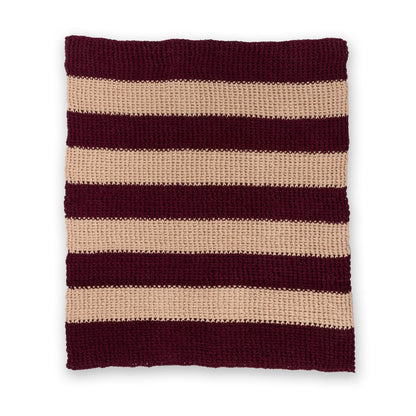 Bernat Deep Ridge Crochet Blanket