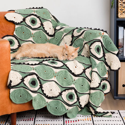 Bernat Eye See You Crochet Blanket