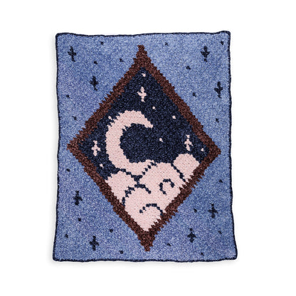Bernat Moonlit View Crochet Blanket