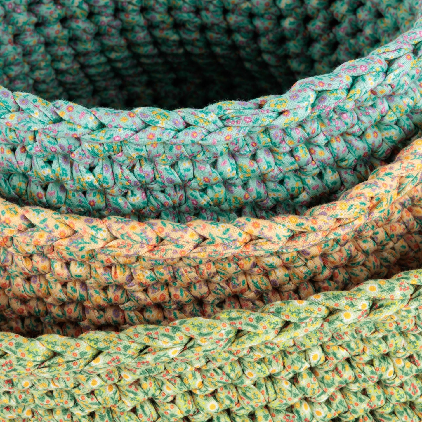 Bernat Three Crochet Nesting Baskets