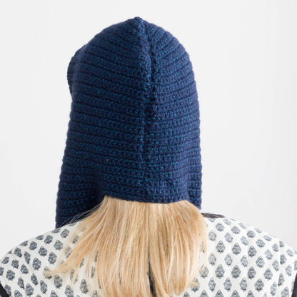 Bernat Whimsy Wrap Crochet Hooded Scarf