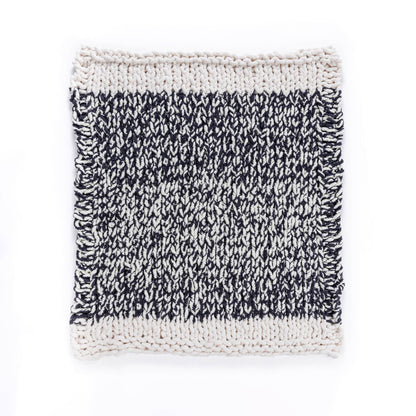 Bernat Go With the Flow Table Knit Blanket