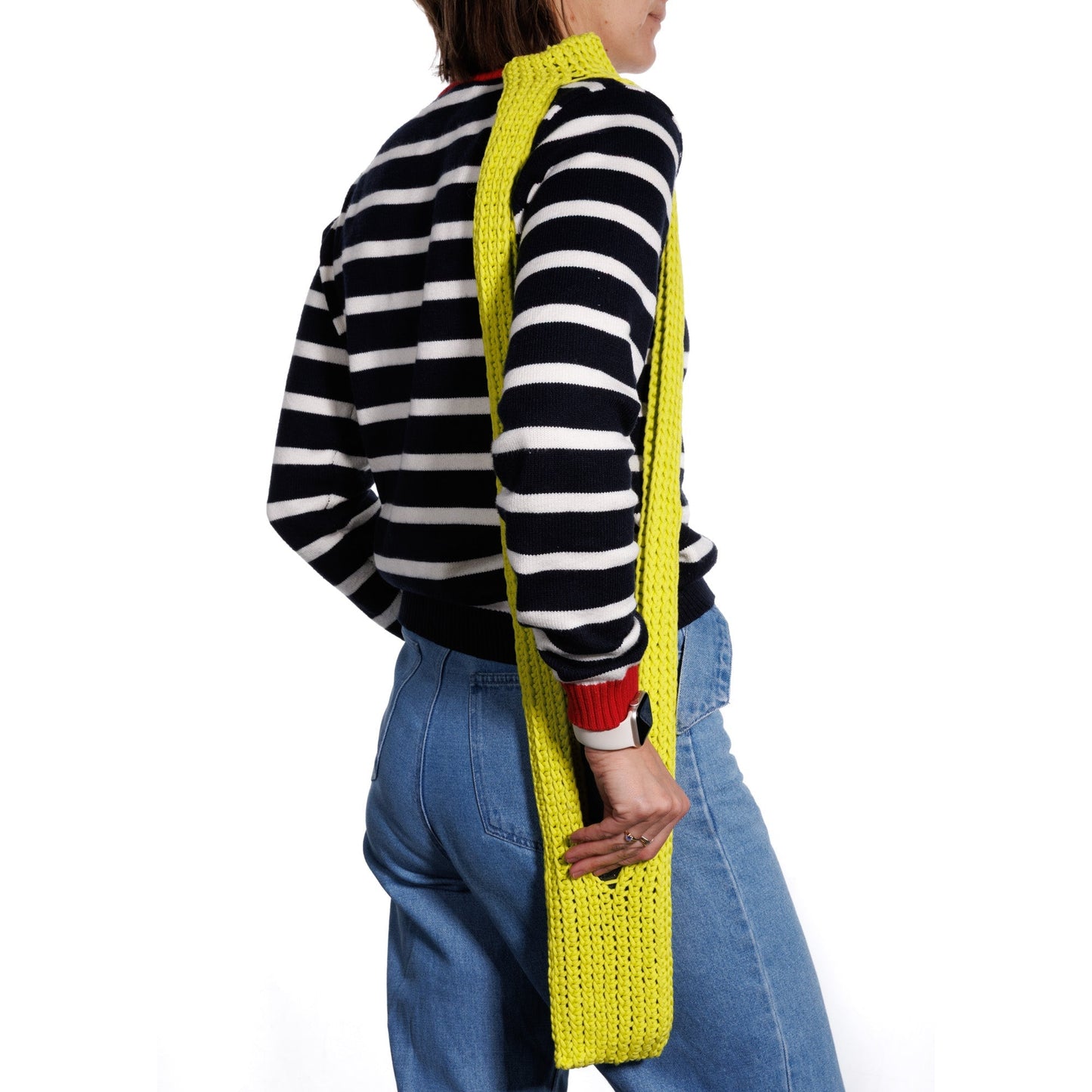 Bernat Fruit Loop Crochet Phone Pouch