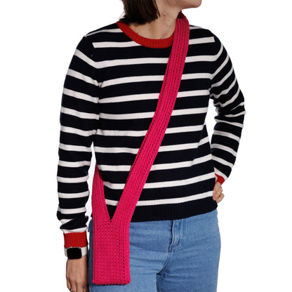 Bernat Fruit Loop Crochet Phone Pouch