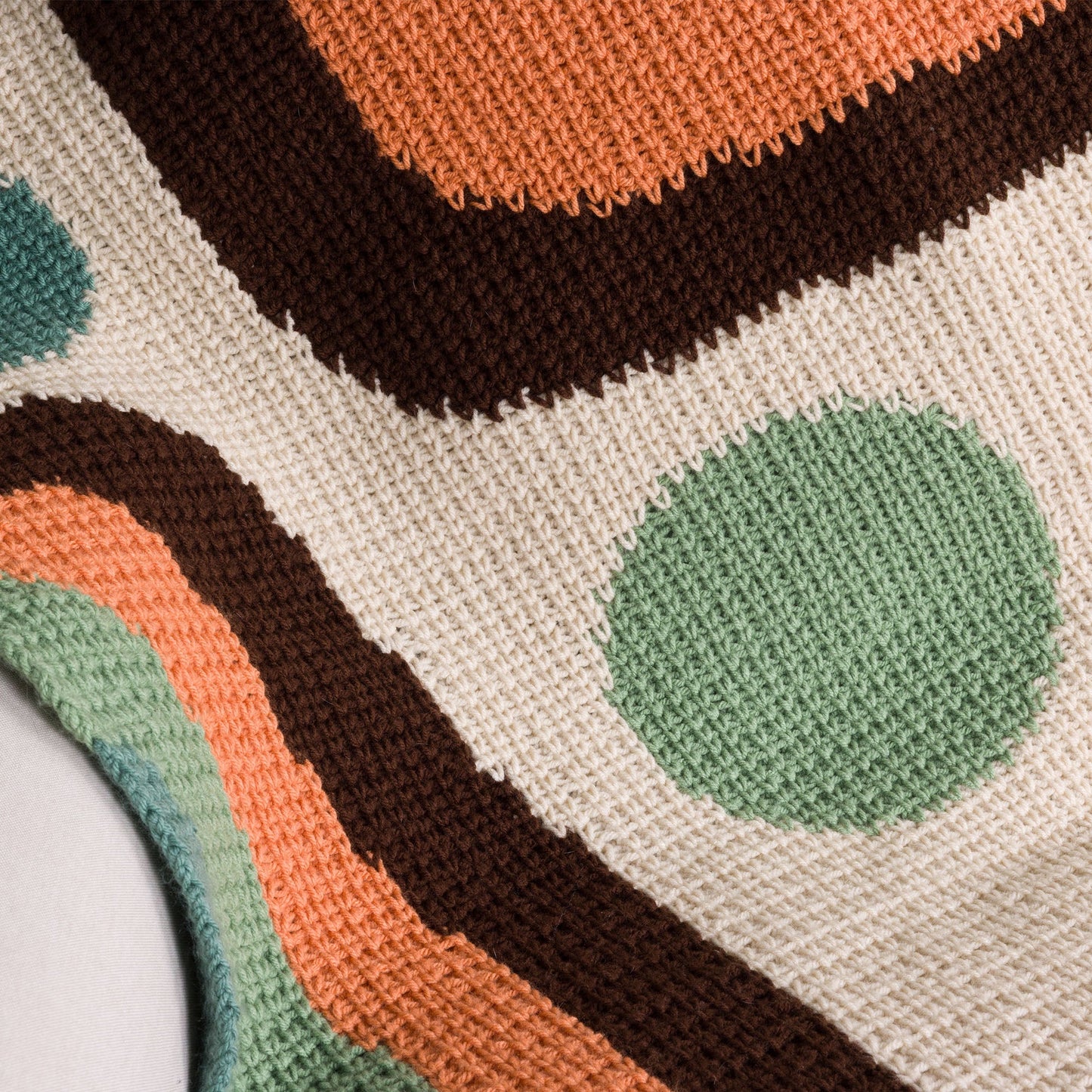 Caron Calm Current Crochet Blanket