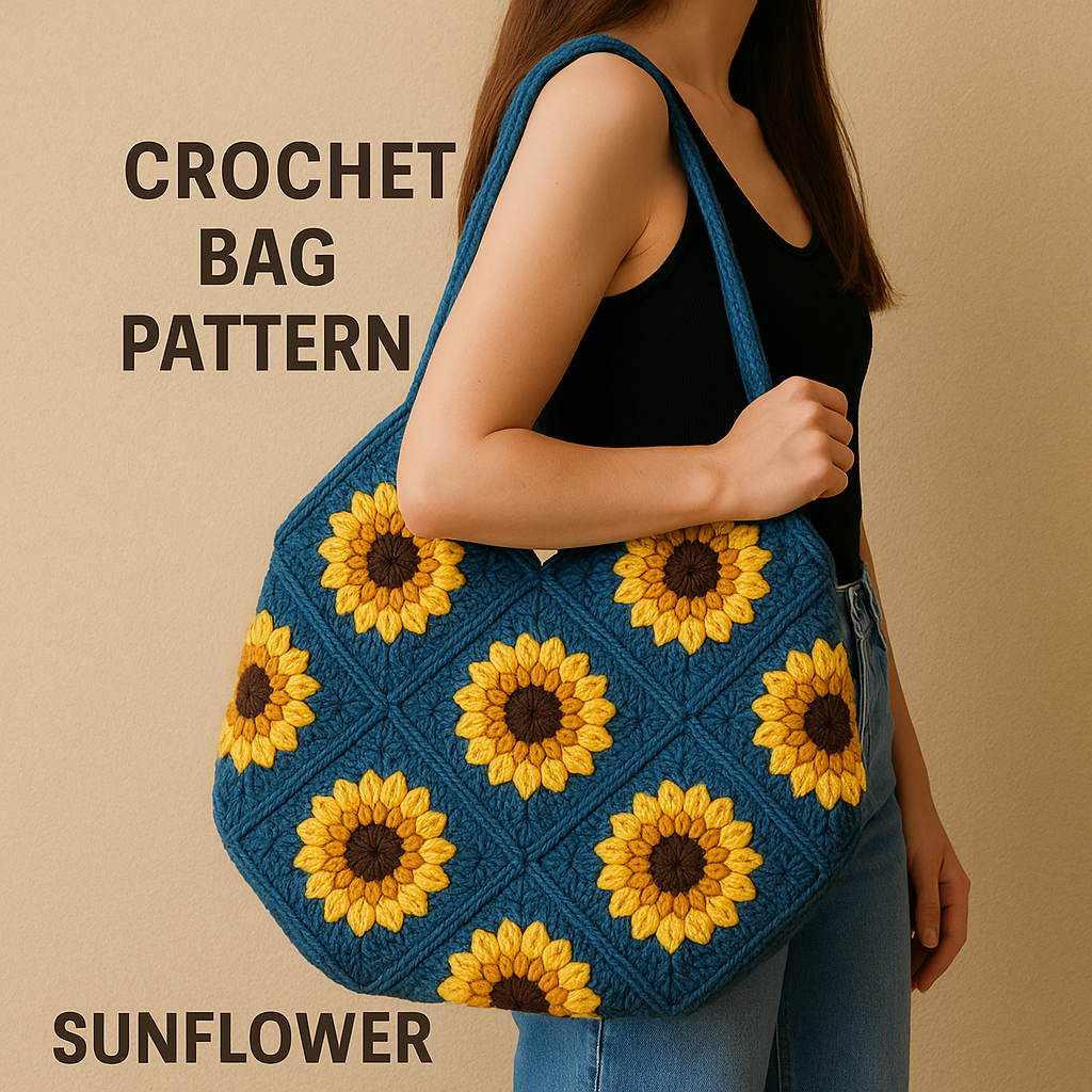 Sunflower Crochet Bag Pattern