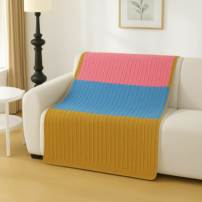 Cozy Puff Stitch Crochet Blanket Pattern – Soft, Textured & Easy to Follow PDF