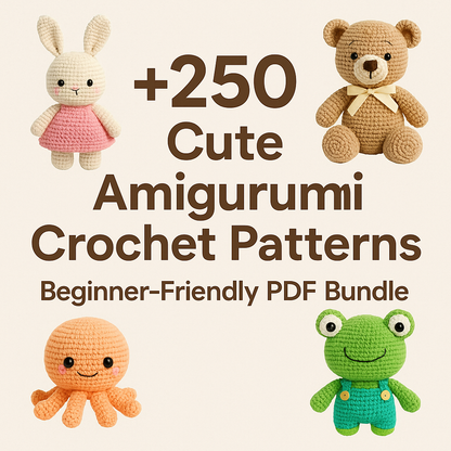 250+ Cute Amigurumi Crochet Patterns