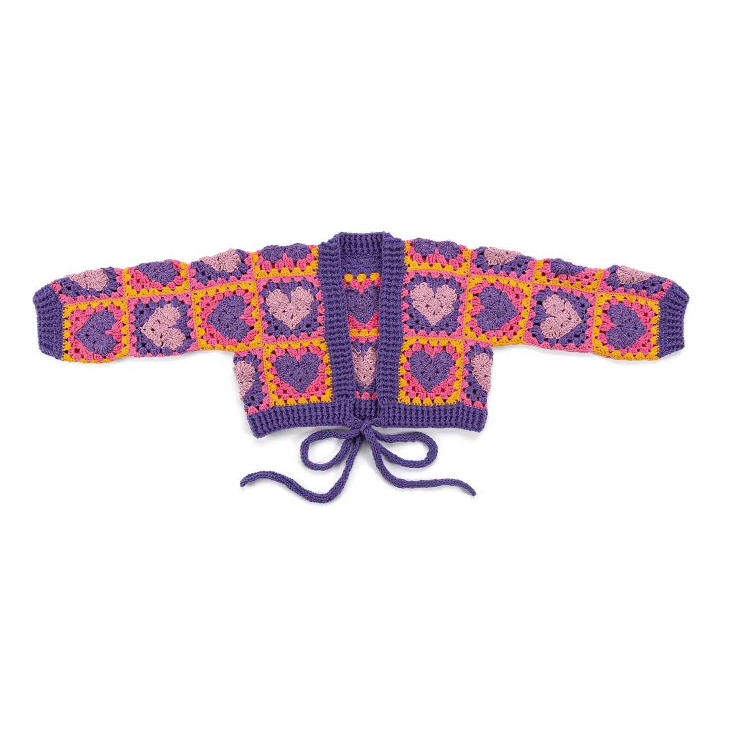 Red Heart Wrapped in Love Crochet Cardigan Red Heart