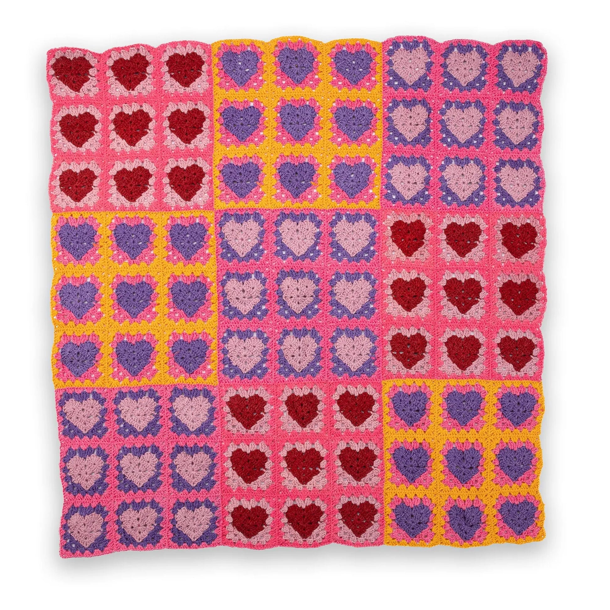 Red Heart Crochet Lots ’O Love Blanket Red Heart