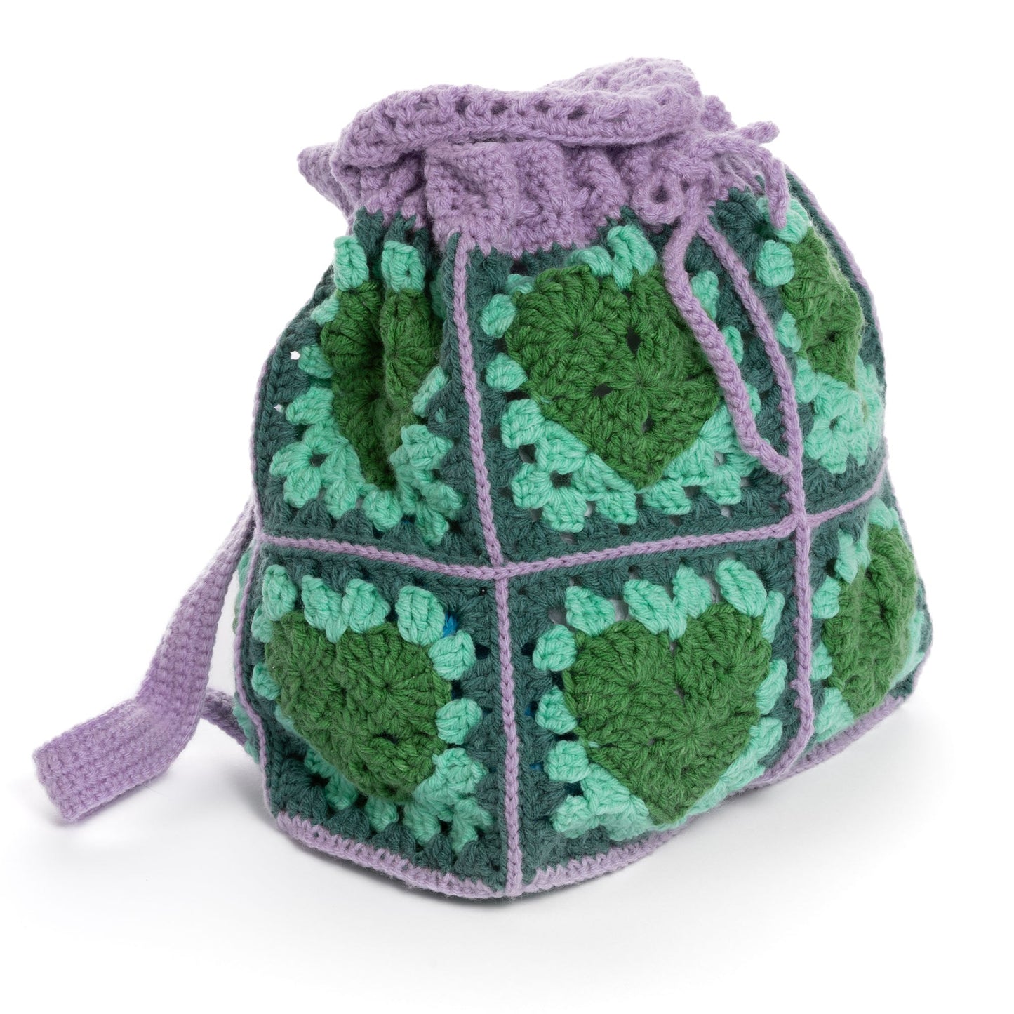 Red Heart Pack a Heart Crochet Backpack