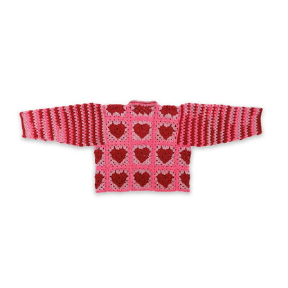 Red Heart Crochet Party Hearty Cardi Red Heart