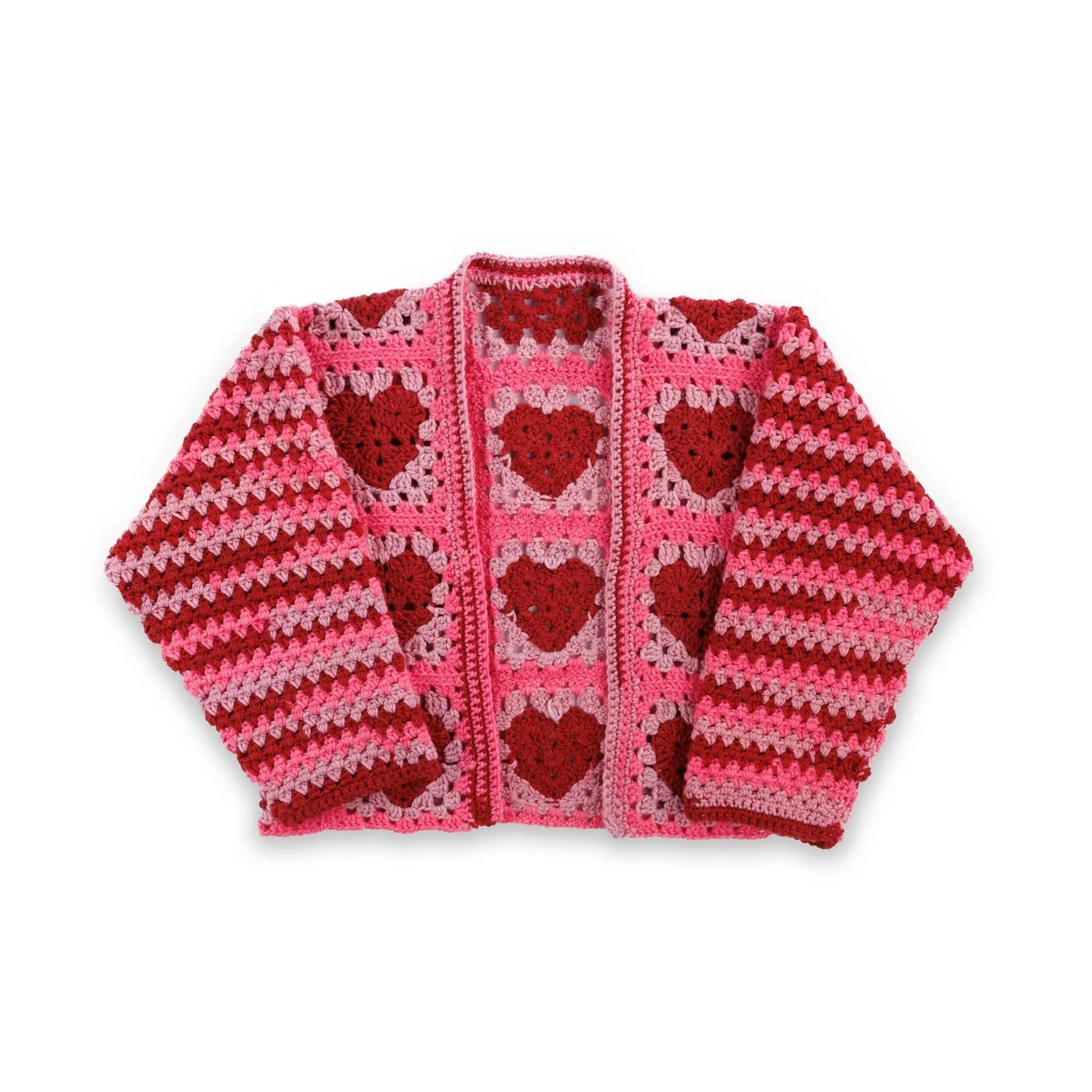 Red Heart Crochet Party Hearty Cardi Red Heart