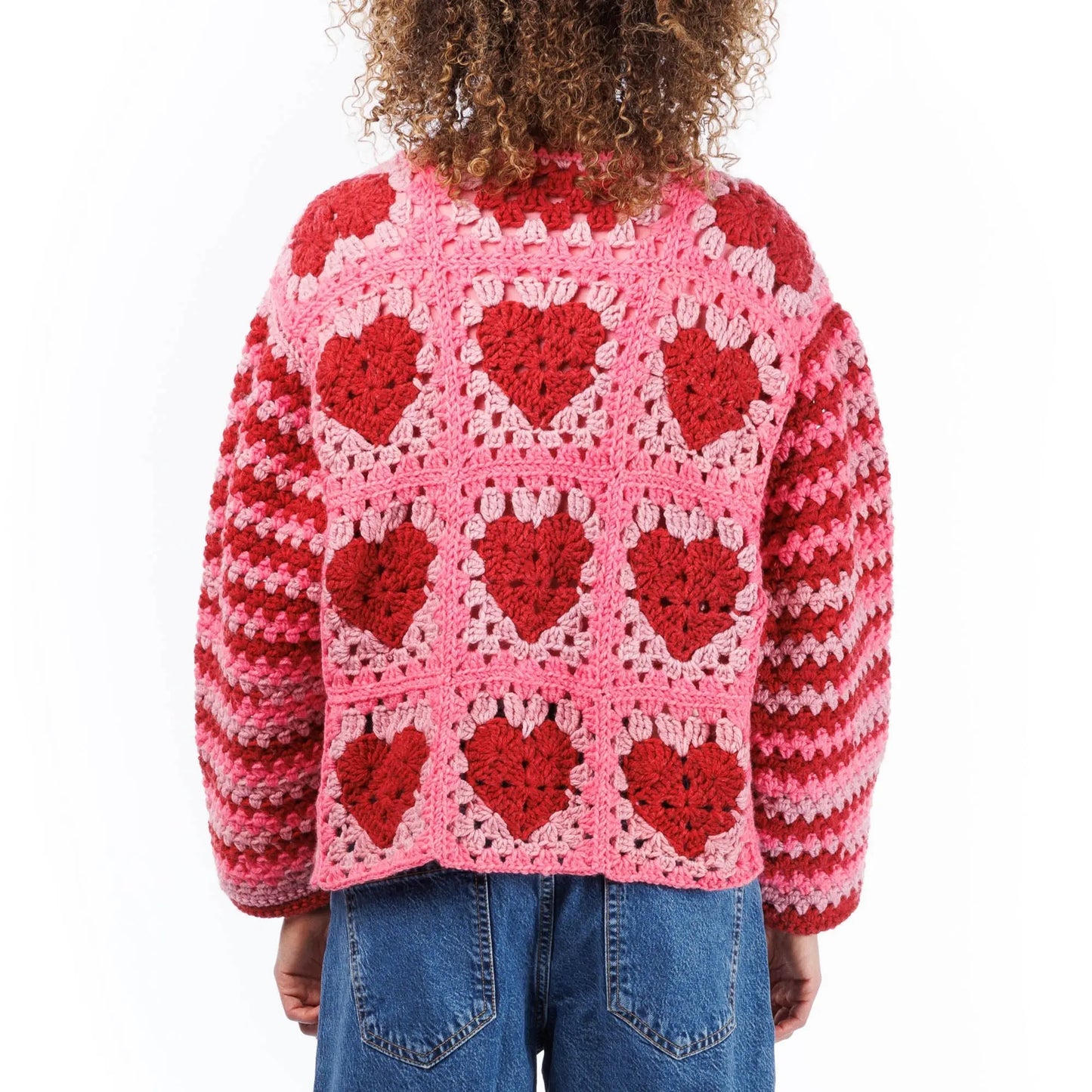 Red Heart Crochet Party Hearty Cardi Red Heart