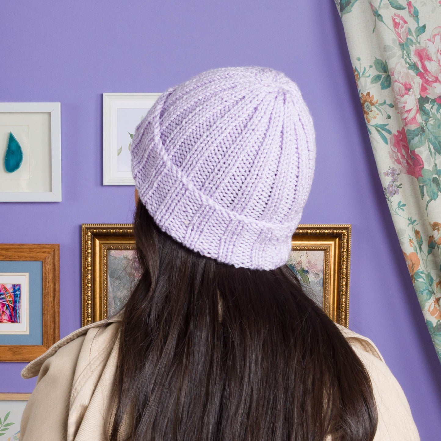 Red Heart Heart-Warmer Knit Hat