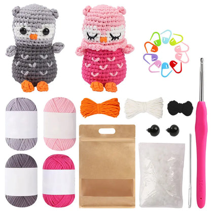 Doll crochet material kit Crochet Nook