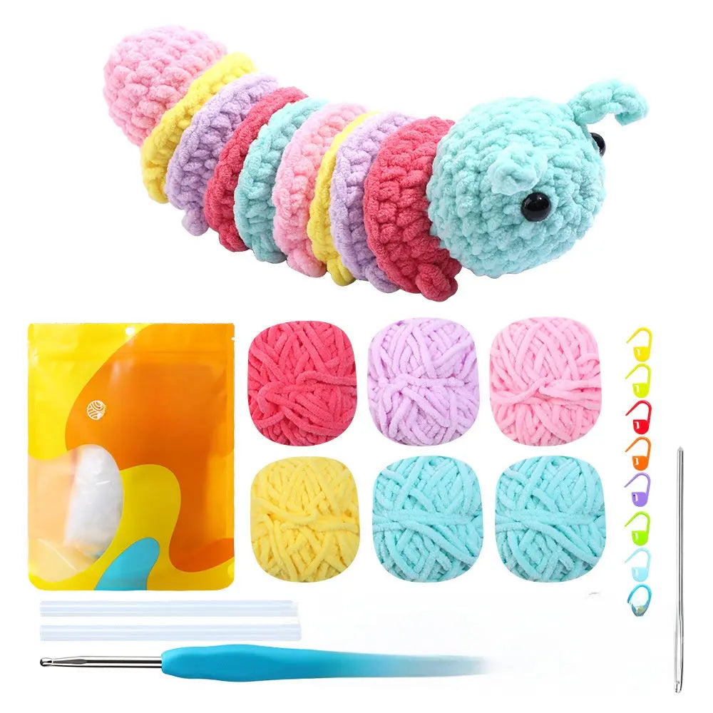 Doll crochet material kit Crochet Nook