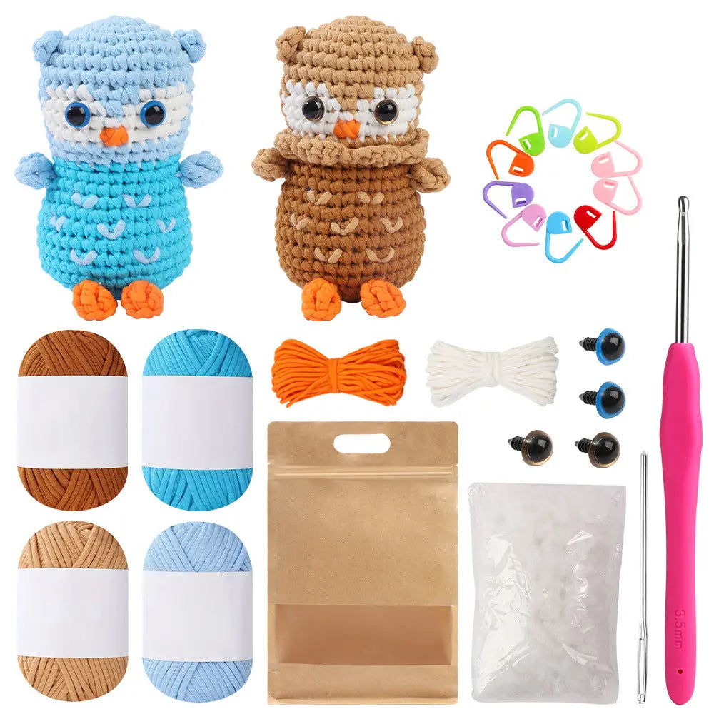 Doll crochet material kit Crochet Nook