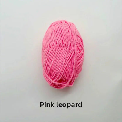 Five-Strand Milk Cotton Yarn for Knitting and DIY Crafts Crochet Nook