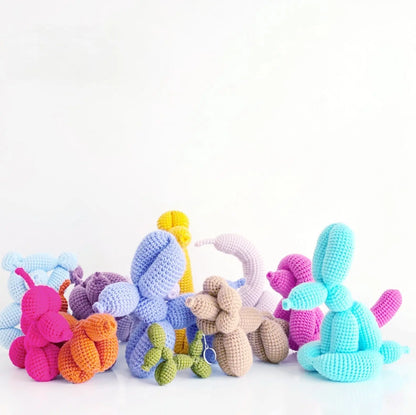 12 Crochet Balloon Animal Patterns! EBOOK PDF KnotMonsters: Balloon Animal Edition Amigurumi Crochet Patterns Beginner Animals Amigurumis
