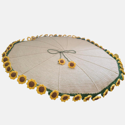 Pattern With Video tutorial, Crochet sunflower bouquet blanket pattern, Beginner friendly, English Patterns