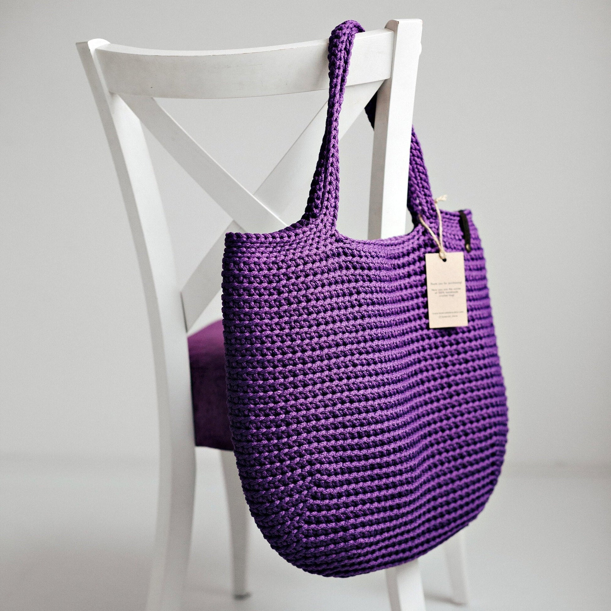 Crochet Bag Pattern XXL size Bag, Crochet Tote Bag, Bag Crochet Pattern PDF