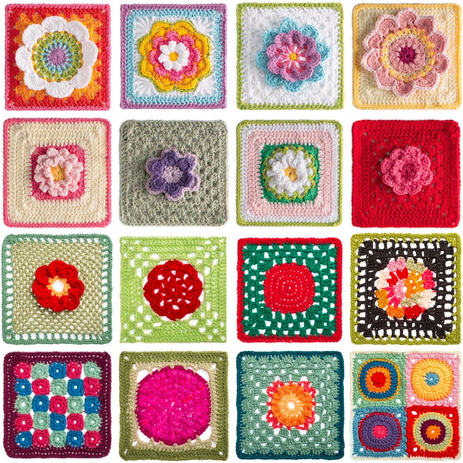 365 Granny Square Patterns , Ultimate Crochet Pattern Bundle, Crochet Pattern For Beginners, Instant Digital Download