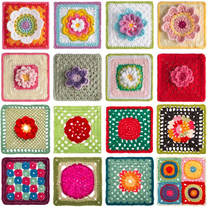 365 Granny Square Patterns , Ultimate Crochet Pattern Bundle, Crochet Pattern For Beginners, Instant Digital Download