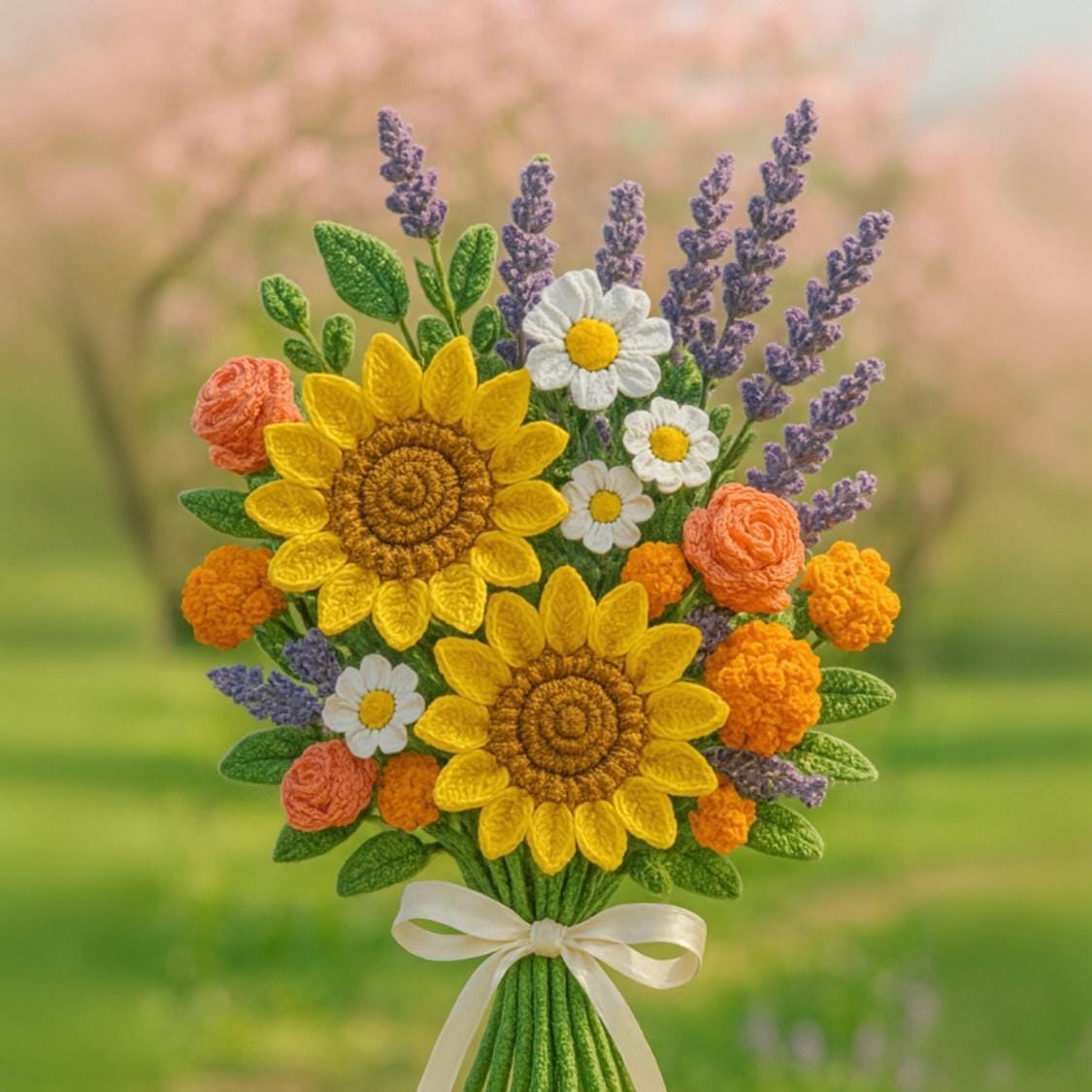 600+ Flower Bouquet Crochet PATTERN Bundle Digital Mother Day Floral Stem Amigurumi Pot Plant Spring Sun Wedding Rose Tulip Daisy Graduation